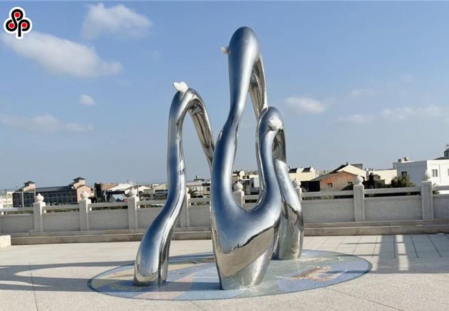 在台湾很多地方都可以看到公共艺术作品。（台中市文化局提供）