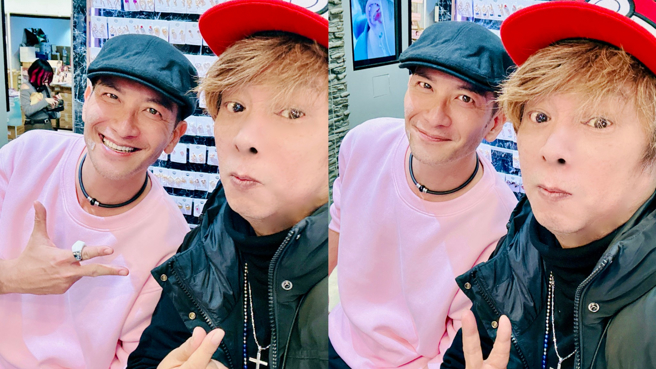 曹西平见高山峰与女儿的温馨互动，直呼：「高山峰真的变了」。（图／翻摄自曹西平的粉丝爱团 脸书）