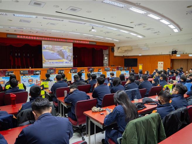 新北市警察局为新进人员办理职前讲习。（新北市警察局提供）