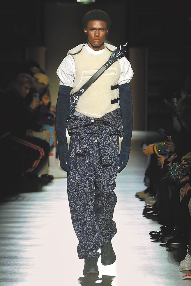 Kenzo本季服裝融入不少日本元素。（Kenzo提供）