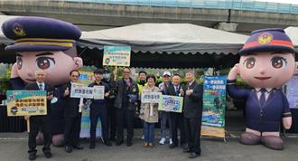 春節期間交通高峰期 內湖分局長上任3天馬上忙宣導