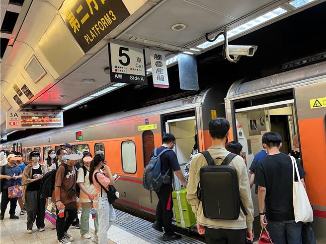 台鐵示意圖，非當事列車。（台鐵公司提供／蔡亞樺台北傳真）