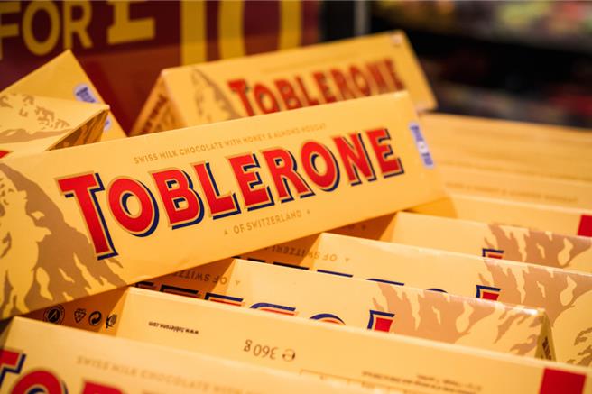 瑞士三角巧克力（TOBLERONE）在香港传出食安问题。（图：shutterstock／达志）