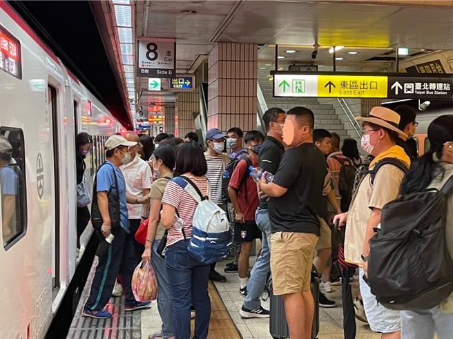 台铁列车示意图，非当事列车。（台铁公司提供／蔡亚桦台北传真）