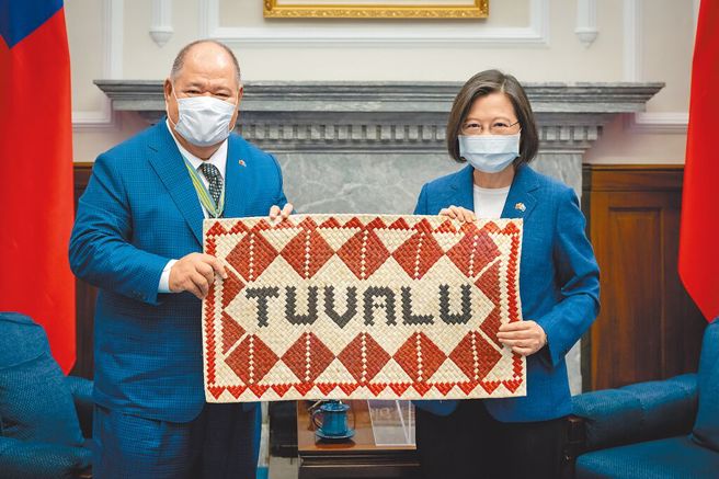 外傳吐瓦魯將於選後與我國斷交。（資料照）