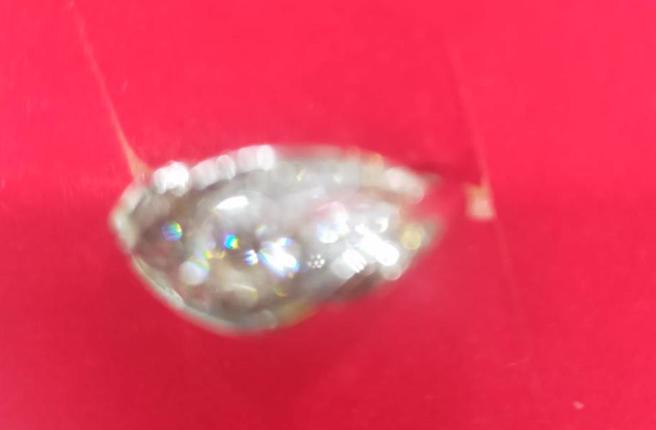 有民眾的裸钻不慎掉入马桶，只好找来清洁队将水肥抽空，再用强光照，拿小鱼网捞起。（环保局提供／张亦惠台中传真）