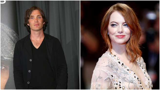 《奥本海默》席尼墨菲(左)及《可怜的东西》艾玛·史东获得奥斯卡入围。（图／shutterstock/达志）