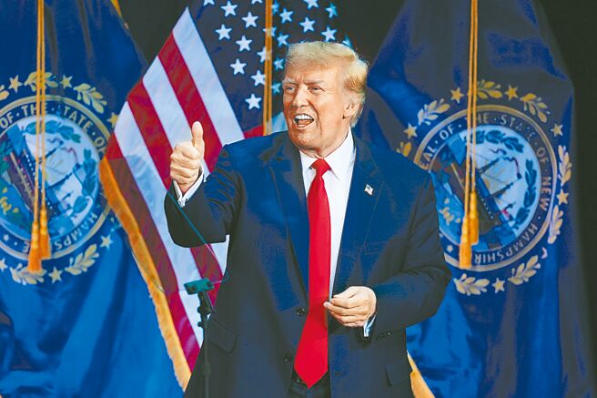 共和党党内初选第一站在爱荷华州落幕后，第二站新罕布夏州23日登场，川普及海利不约而同都在上周末亲赴当地宣传造势。图／美联社