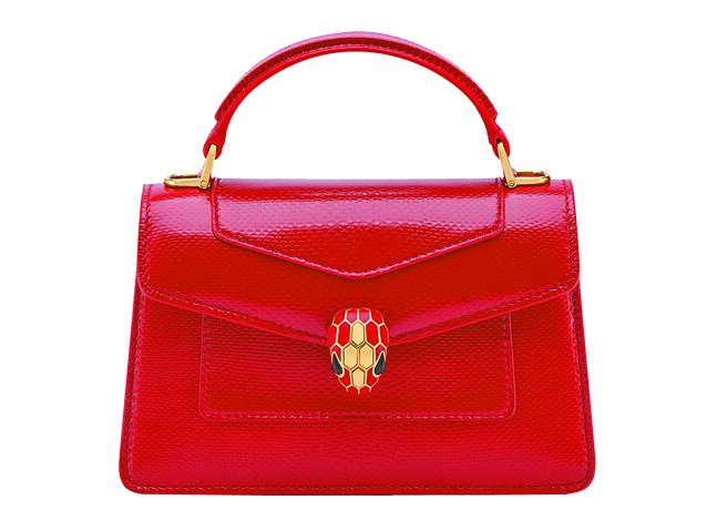 寶格麗Serpenti Forever手提包。（BVLGARI提供）