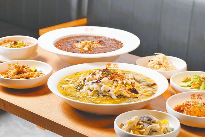 正太酸菜魚使用的辣椒、花椒等辛香料均是從大陸空運來台，復刻正宗川式滋味。（正太酸菜魚提供）