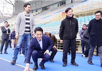 台北田徑場重新對外開放 蔣萬安透露：小時曾在這比賽