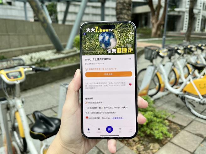 HAPPY GO攜手悠遊卡推出「日常減碳」活動，鼓勵卡友養成低碳生活。（HAPPYGO提供）