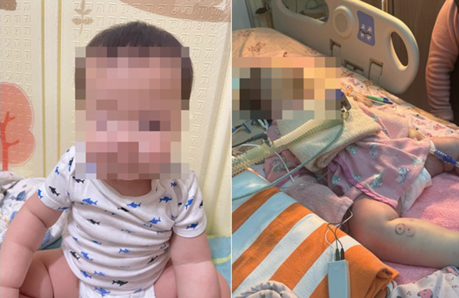 老师以为在睡觉！1岁婴泪水浸湿口罩遭「活活闷死」，女主播曝悲剧。(翻摄林彦汝脸书)