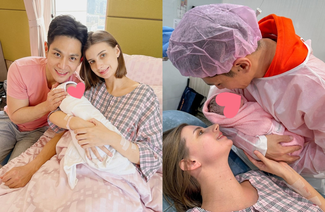 佳娜生下女儿却因伤口等问题，而有点产后忧郁。（图／_tatiana_lin IG）