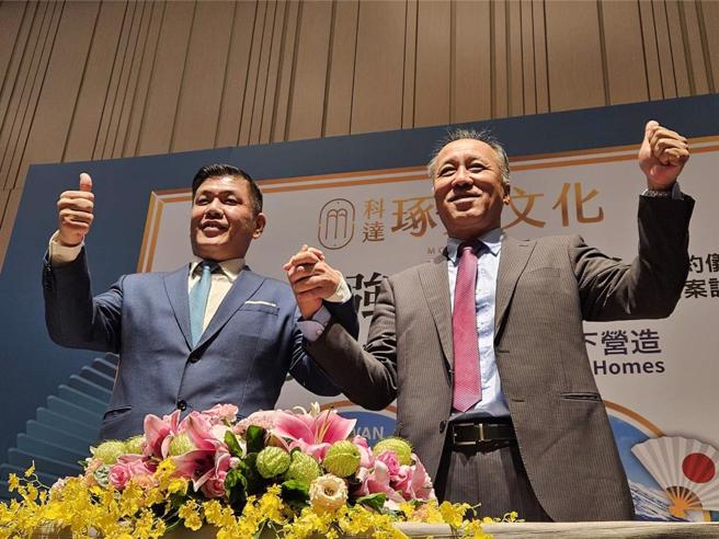 科达建筑携手台湾松下营造抢进板桥蛋黄区，推出单价8字头的小豪宅案。（王莫昀摄）