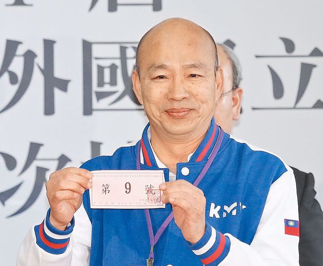 國民黨不分區立委當選人韓國瑜。（中時資料照）