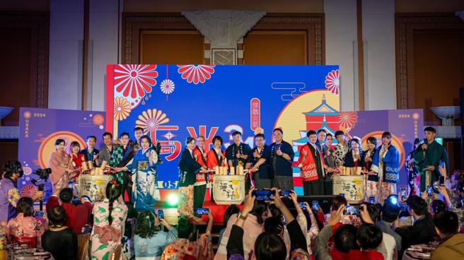 日本大阪进行5天4夜的尾牙活动，不仅更加凝聚员工的向心力，也可以达到犒赏员工辛劳的目的。（图片来源：马光医疗网提供）