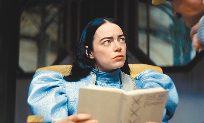 艾瑪史東眾望所歸，以《可憐的東西》入圍最佳女主角獎。（美聯社）