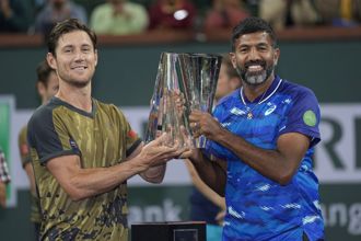 澳網》43歲首度登頂世界第1 博潘納勇闖男雙決賽