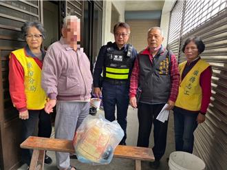 寒流來襲慰問弱勢戶 頭份波麗士攜手民團送暖