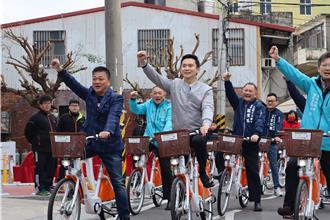 竹北市投8000萬預算 設210輛YouBike2.0E電輔車