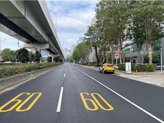 車流量大道路年久失修 北市大業路更新鋪面