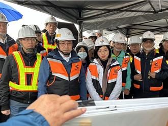 重陽橋新設機車引道 分流降低自強路口壅塞問題