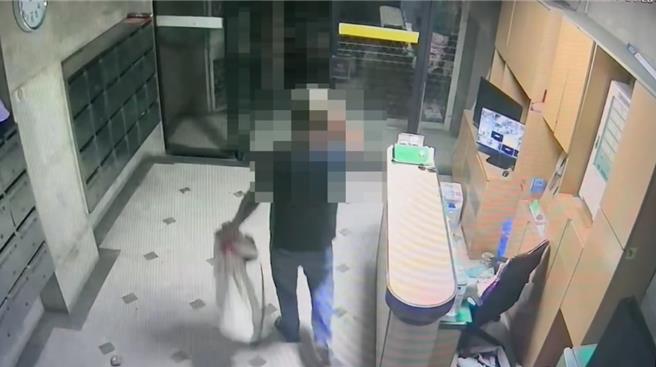 高雄市鳳山區24日晚間11時許發生一起情侶爭執。（高市鳳山分局提供／楊舒婷雄傳真）