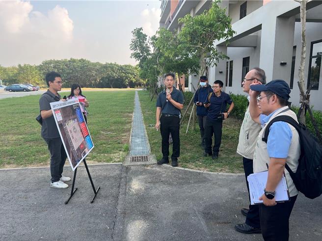 台南市災防辦預告2月1日將在高鐵特定區舉辦水旱災與台灣燈會應變演習。（台南市災防辦提供／程炳璋台南傳真）