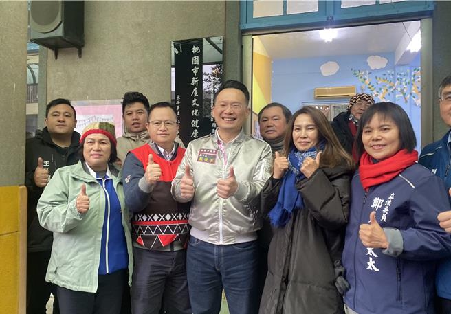 桃园市新屋文健站25日揭牌开站，成为桃园第39处文健站，也实现市府一区一站目标。（蔡明亘摄）