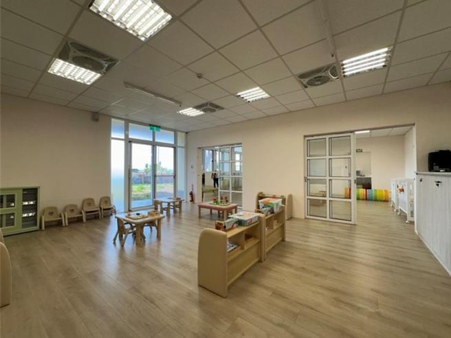 嘉义县义竹乡公共托育家园空间现况。（嘉义县政府提供／廖素慧嘉县传真）