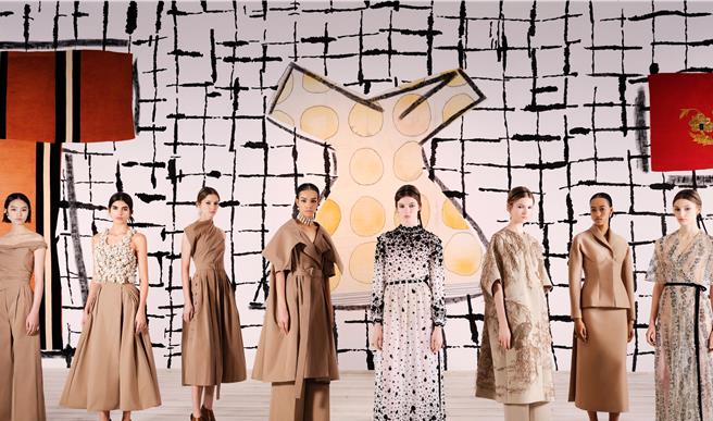 Dior发表2024春夏高订系列，以氛围感重现当代美感。（Dior提供／黄唯淯台北传真）