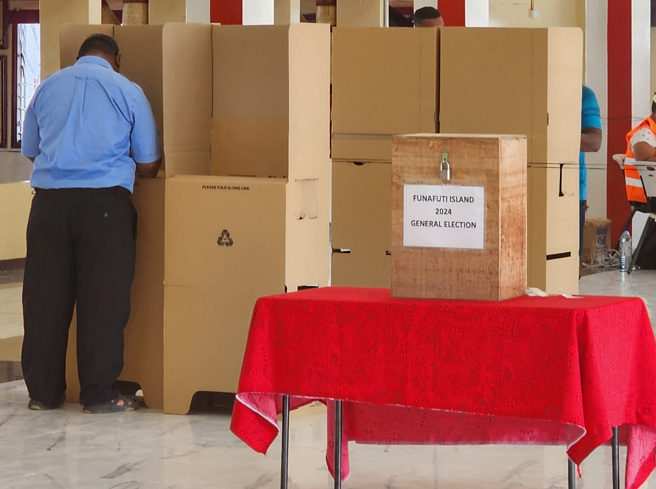 南太平洋島國吐瓦魯今（26）日舉行大選，選舉結果牽動與台灣、中國的邦誼。（圖／路透）