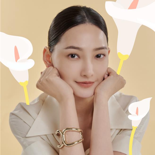 林映唯選擇海芋代表自己的精神。（自由試娛樂提供）