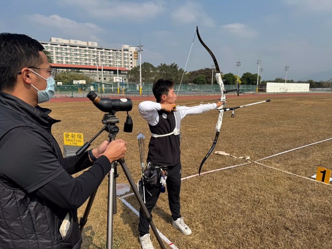 雷千莹。(中华民国射箭协会提供)