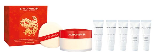 SOGO忠孝館福袋LAURA MERCIER龍年新春妝容組，價值3460元、特價1780元。（SOGO提供）