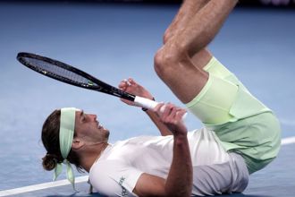 澳網》硬撐到底！小祖維瑞夫「趾甲鑽洞」苦戰五盤飲恨