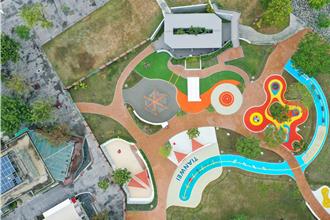 田尾怡心園居民、攤商苦等終完工　嶄新面貌迎新春