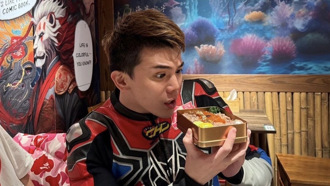 孫生全副武裝穿「防摔衣＋安全帽」 踢館超派網笑：醋飯天條