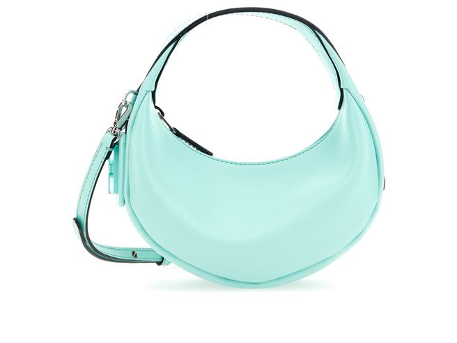 Hogan 薄荷綠牛皮肩背包，1萬7300元。（HOGAN提供）