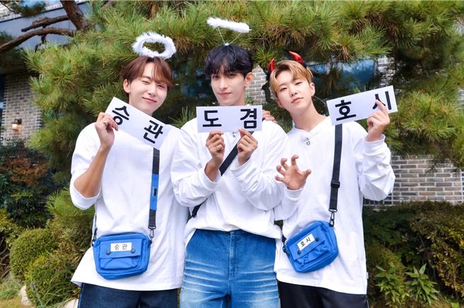 胜宽（左起）、DK、Hoshi相爱相杀。（中天综合台提供）