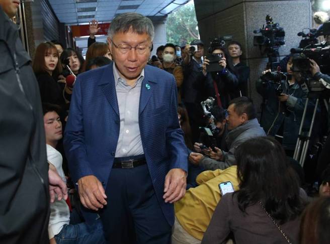 民眾黨主席柯文哲。（資料照）