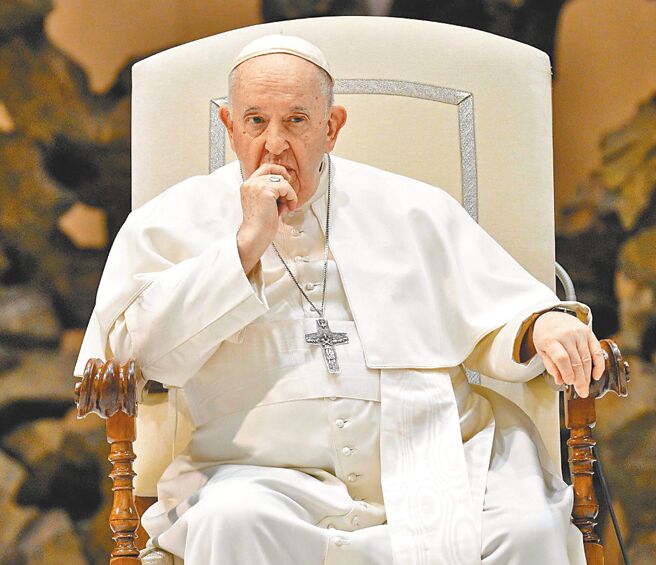 天主教教宗方濟各（Pope Francis）。（摘自Vatican News推特）