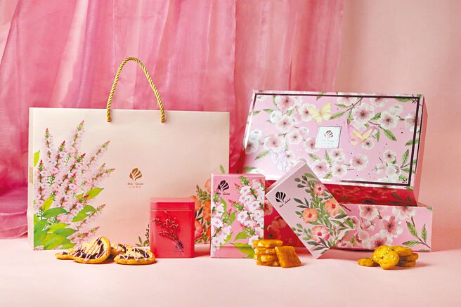 北投大地酒店推出「花献大地」迎春礼盒，1月31日前订购享8折早鸟优惠。（大地酒店提供）