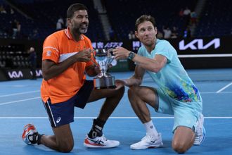 澳網》最老雙打球王圓夢 43歲博潘納男雙摘冠創紀錄