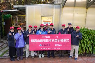 時隔30年 福壽山引進新品種水蜜桃果樹