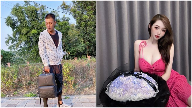 鳳梨和女友歐菈穩定交往4年。（圖/鳳梨與歐菈IG）