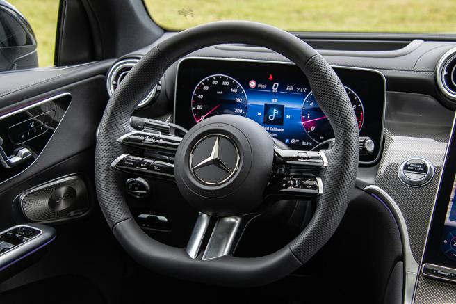 方向盘造型相当前卫。（陈大任摄）