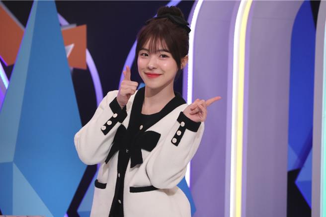 李多慧登上《同學來了》。（中天綜合台提供）