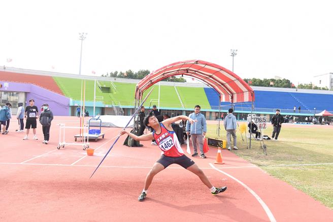国男标枪。（苗栗县政府提供／李京升苗栗传真）